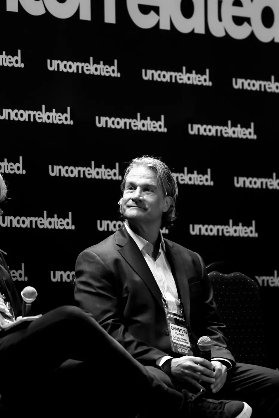 Christian Kleiner speaking at an event